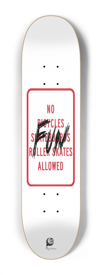 No Fun Mini 7.25 7-1/4 Mini/Kid Skateboard