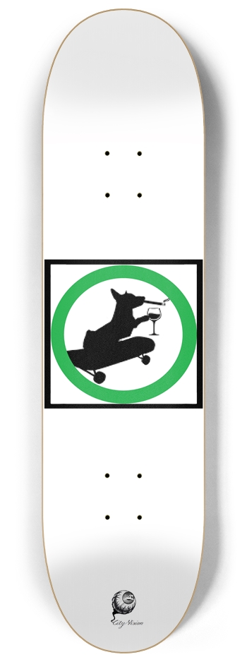 Cool Dog - 8.25 8-1/4 Skateboard Deck