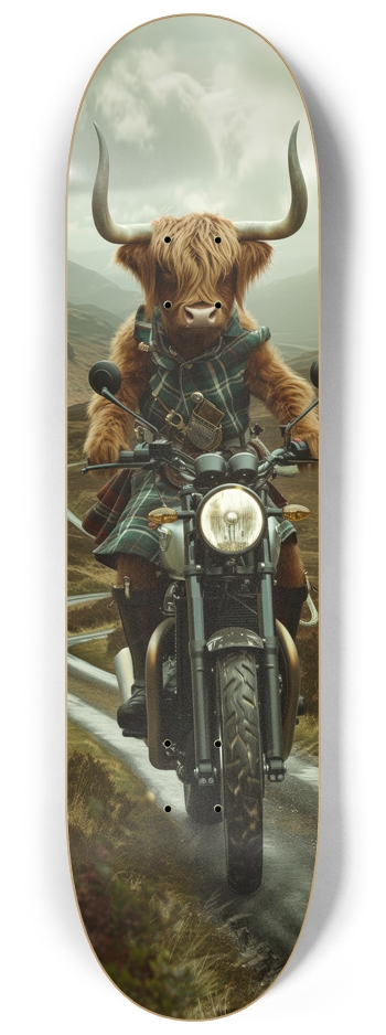 Born to Be Wild No.1 8-1/4 Skateboard Deck