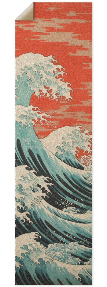 Waves Grip Tape 9 x 33 Inch Griptape