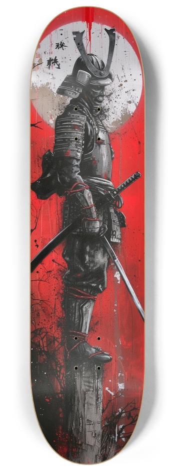 Japanese Warrior No.3 8-1/4 Skateboard Deck