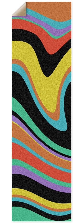 Color Swirl Grip Tape 9 x 33 Inch Griptape