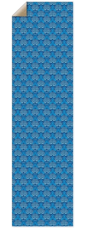 Blue Floral Grip Tape 9 x 33 Inch Griptape