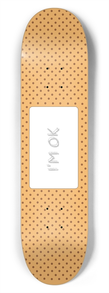 Bandage 7.75 7-3/4 Skateboard Deck