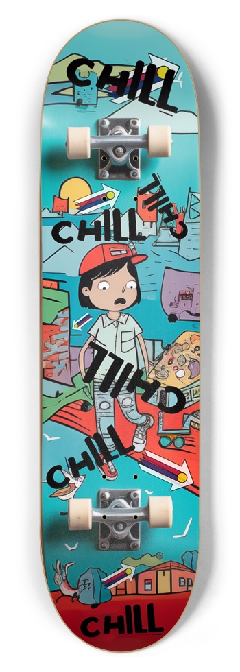 Chill Deck 8-1/2 Skateboard Deck