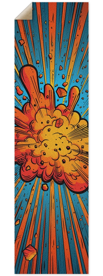 Explosion Griptape 9 x 33 Inch Griptape