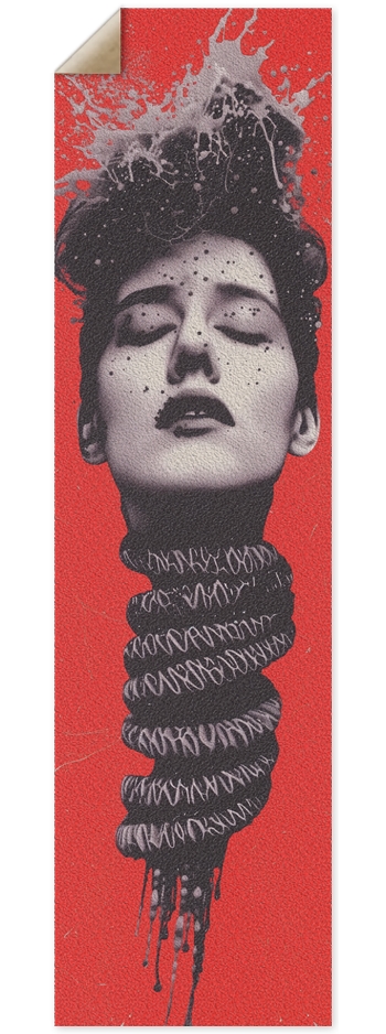 Red Griptape 9 x 33 Inch Griptape