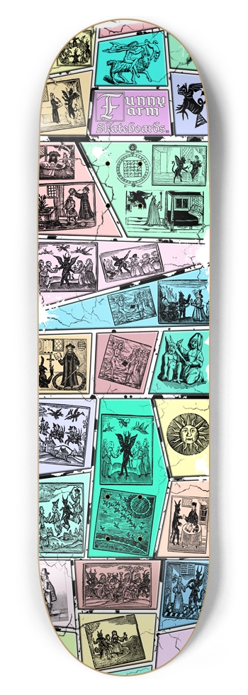 Witchy Things 8.75" 8-3/4 Inch Skateboard