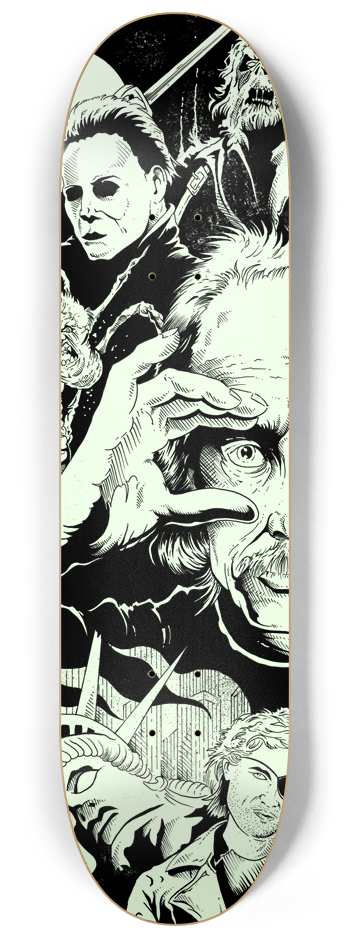 Glow in the Dark - Skateboard Series #1 8-1/4 Skateboard Deck