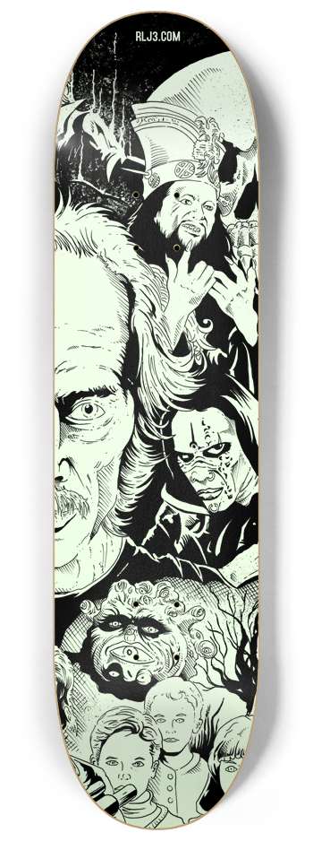 Glow in the Dark - Skateboard Series #2 8-1/4 Skateboard Deck