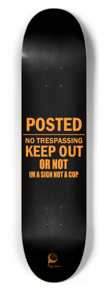 Keep Out 7.62 7-5/8 Skateboard Deck