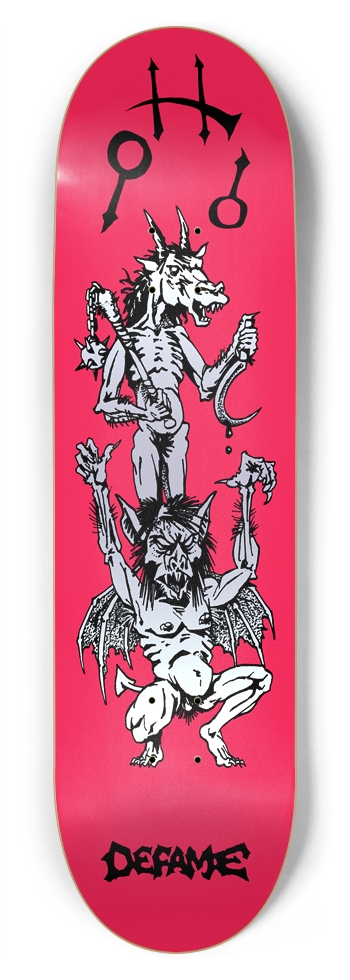 Pulverize Day & Night 8-3/4 Inch Skateboard