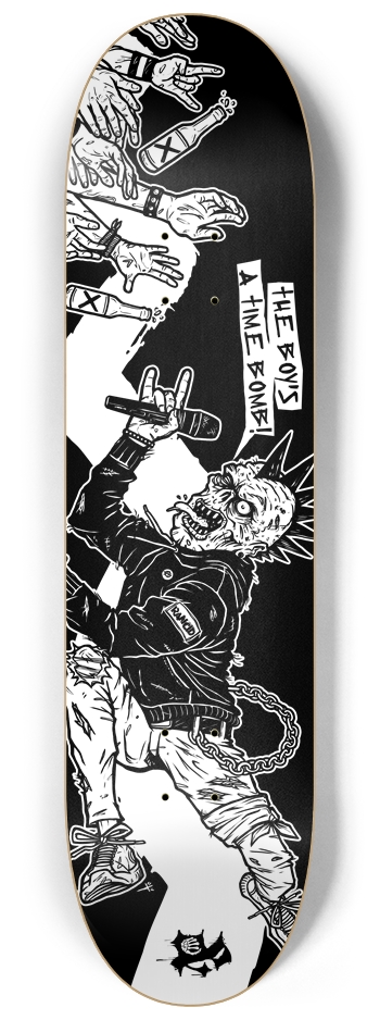 Time bomb! 8-1/4 Skateboard Deck