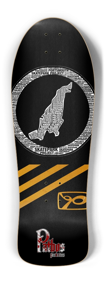 Custom Skateboard Old School Shape