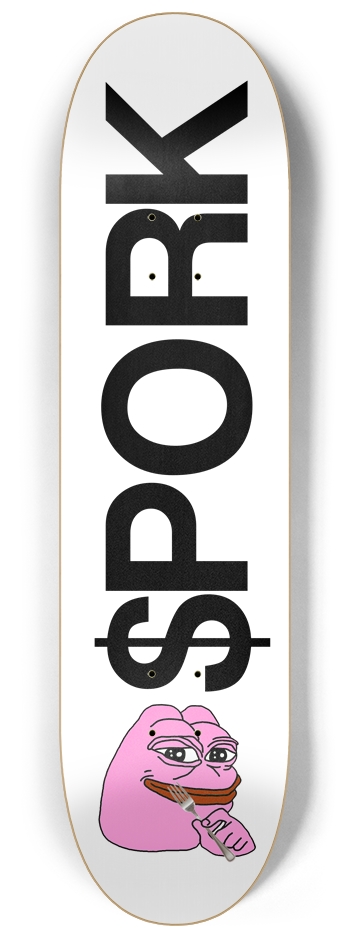 $PORK Popsicle board  8-1/4 Skateboard Deck