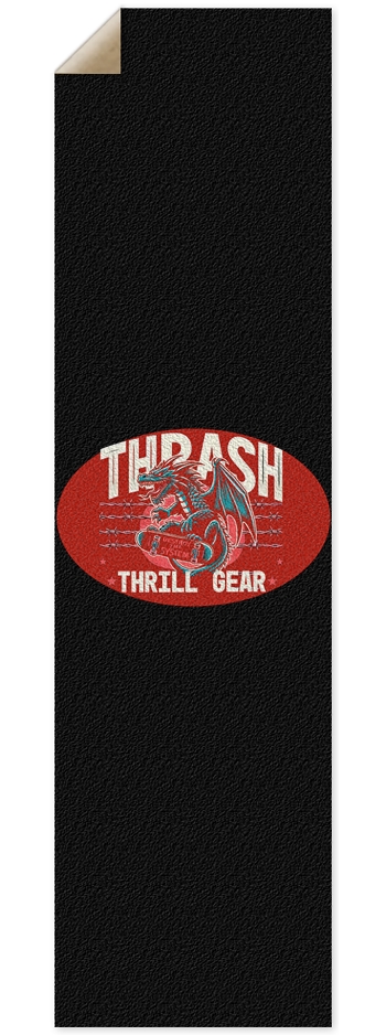 Thrash Thrill Gear – Griptape 9 x 33 Inch Griptape