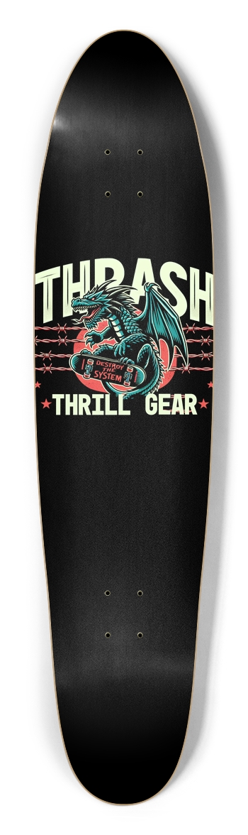 Thrash Thrill Gear – Long Board Longboard Shape