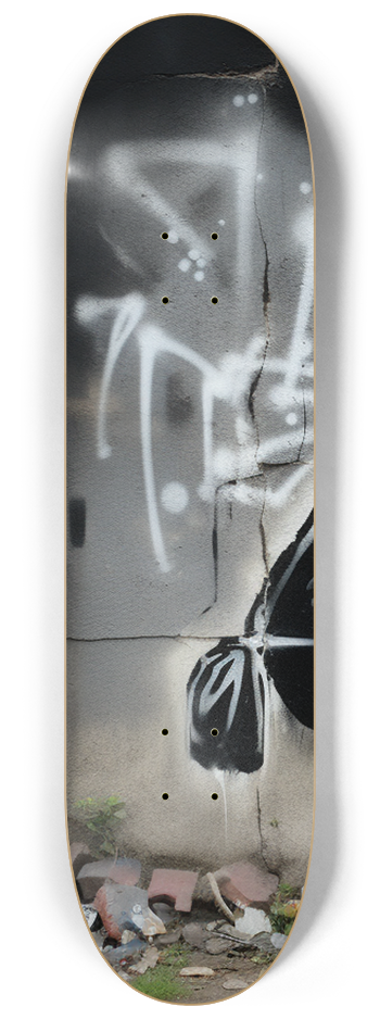 Banksy style "Answer the Phone" Skateboard #1 8-1/4 Skateboard Deck