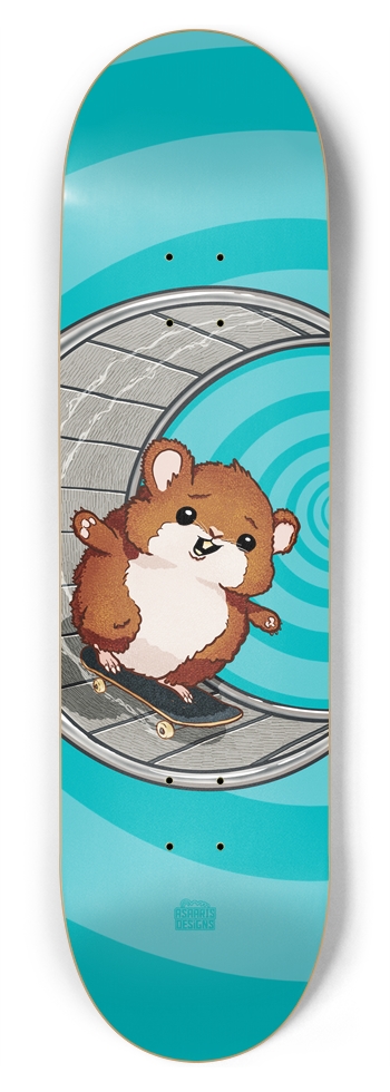 Hamster Wheel 8.75" 8-3/4 Inch Skateboard