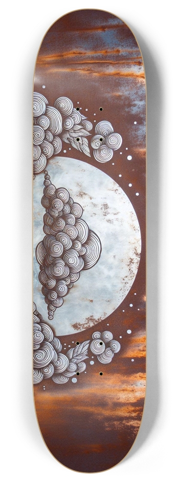 Cloud Metal 8 Inch Skateboard Deck
