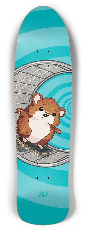 Hamster Wheel Rocket Retro Rocket