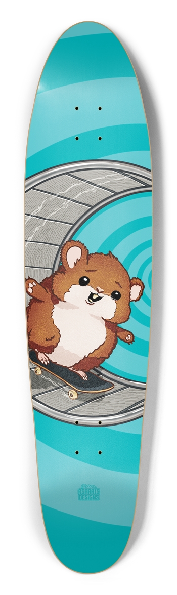Hamster Wheel Longboard Longboard Shape