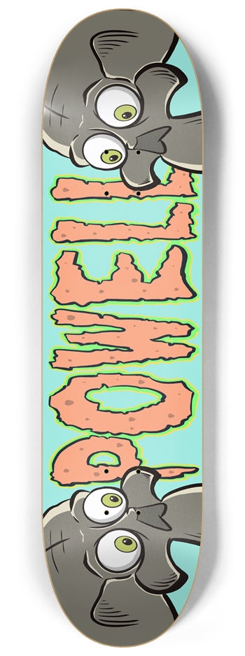 Skulls Watching 8-1/4 Skateboard Deck