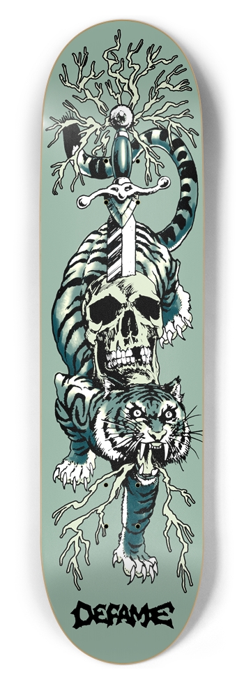 Tiger Power 8-1/2 Skateboard Deck
