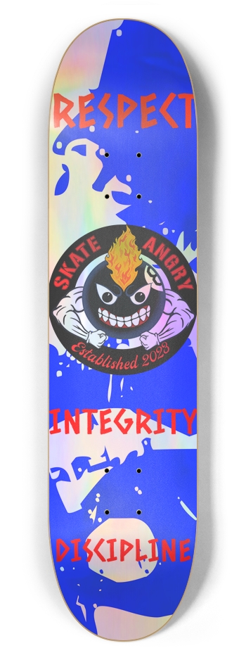 Blue Wave 7-5/8 Skateboard Deck