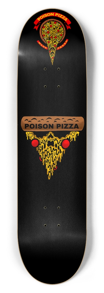 8.5 ORIGINAL #1 POISON PIZZA Popsicle Board