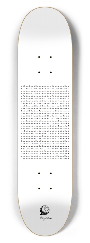 Word Search 7.62 7-5/8 Skateboard Deck