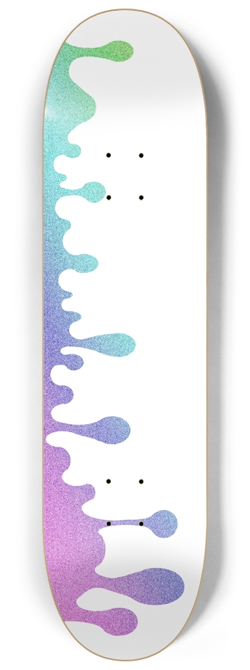 Dripping Glitter 8.25 8-1/4 Skateboard Deck