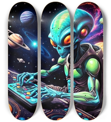Alien Skateboard Series