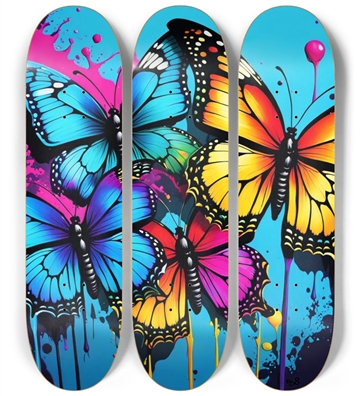Butterflies Skateboard Series