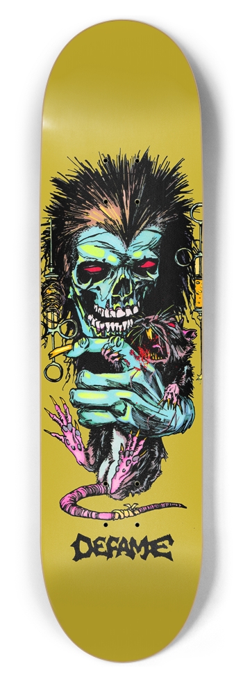Inoculate 8-1/2 Skateboard Deck