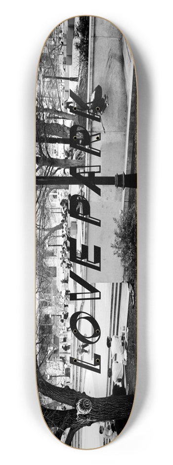 Love Park (Philadelphia) 7.50 7-1/2 Skateboard Deck