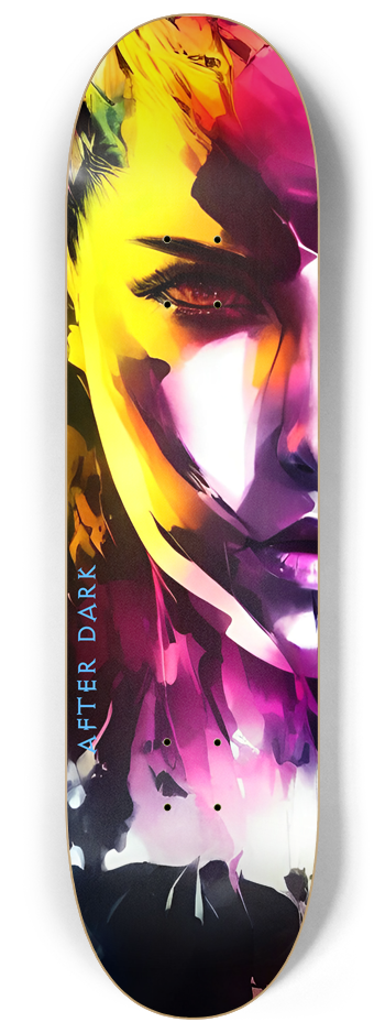 Red Eye/Blue Eye #1 8-1/4 Skateboard Deck