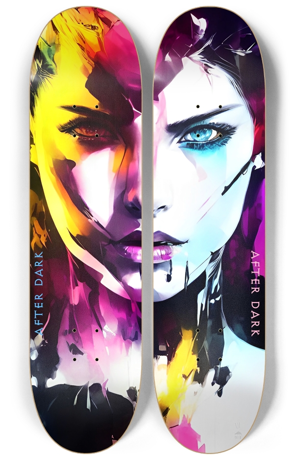 Red Eye/Blue Eye 2 Deck Wall Series