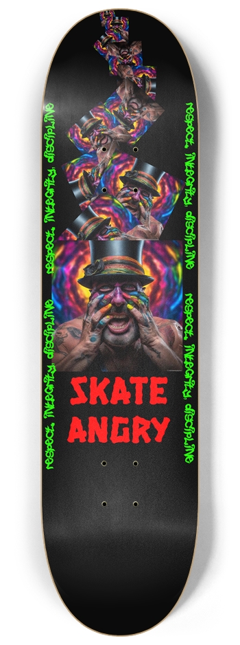 Silent Scream 8-1/4 Skateboard Deck