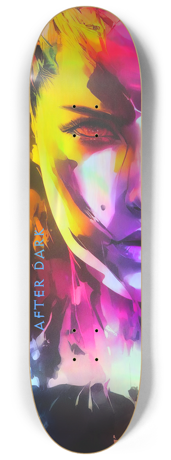 Red Eye/Blue Eye Holographic #1 8-1/4 Skateboard Deck