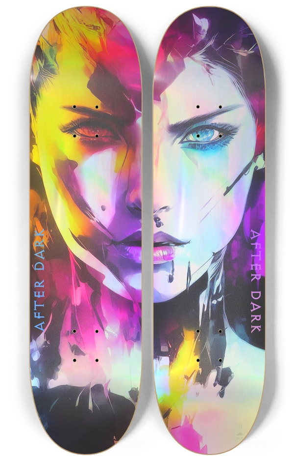 Red Eye/Blue Eye Holographic 2 Deck Wall Series