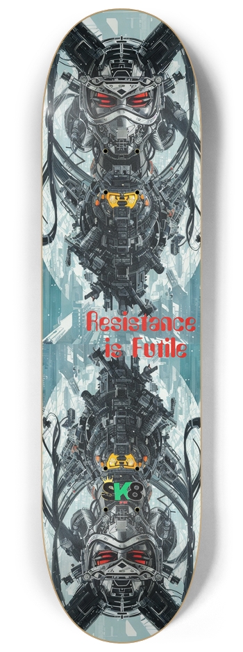 Resistance  8-1/4 Skateboard Deck