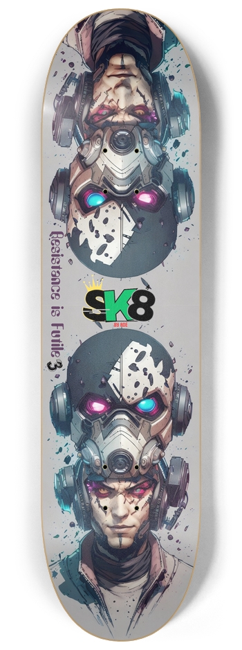 Resistance 3 8-1/4 Skateboard Deck