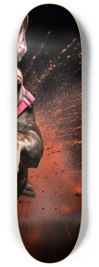 Flying French Bulldog Skateboard Series #3 8-1/4 Skateboard Deck