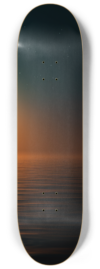 sailing at sunset Skateboard Series #3 8-1/4 Skateboard Deck