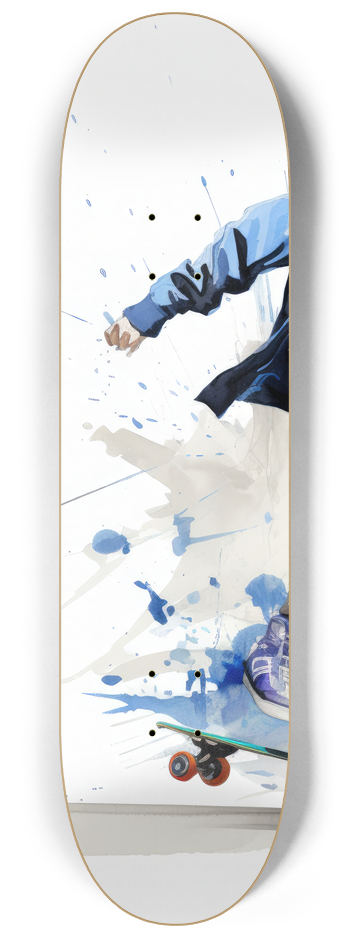 Blue boarder Skateboard Series #1 8-1/4 Skateboard Deck