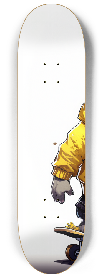 french bulldog Skateboard Series #1 8-1/4 Skateboard Deck