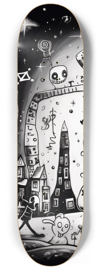 Heavy Metal Band Skateboard Series #1 8-1/4 Skateboard Deck