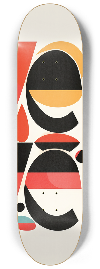 Love Skateboard Series #3 8-1/4 Skateboard Deck