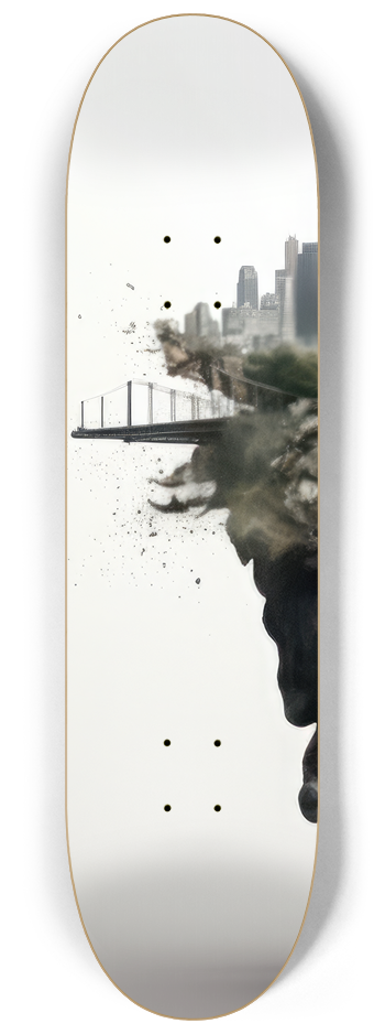 New York New York Skateboard Series #1 8-1/4 Skateboard Deck